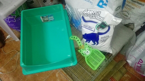 Kit Arenero Palita Y Arena Para Gato