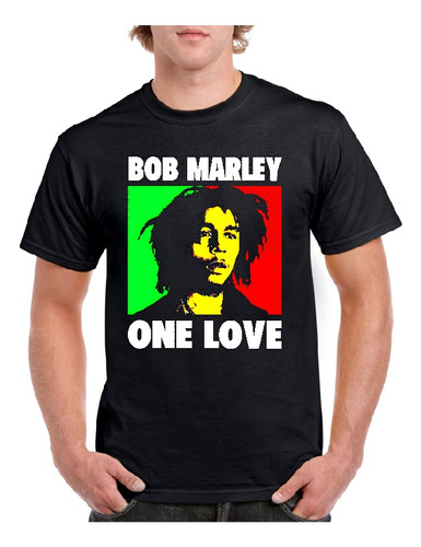 Playera - Bob Marley One Love Reggae 