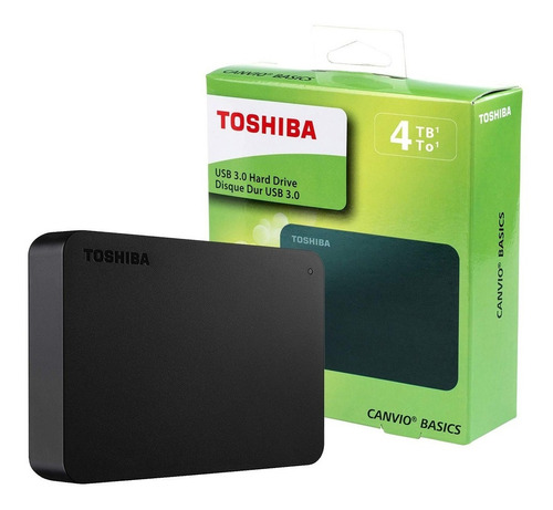 Toshiba Canvio 4 Tb Disco Externo Usb 3.0