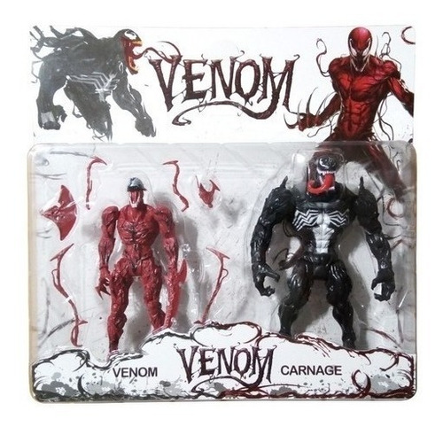 Carnage Figura Articulada Venom Vs Carnage Blíster Spiderman