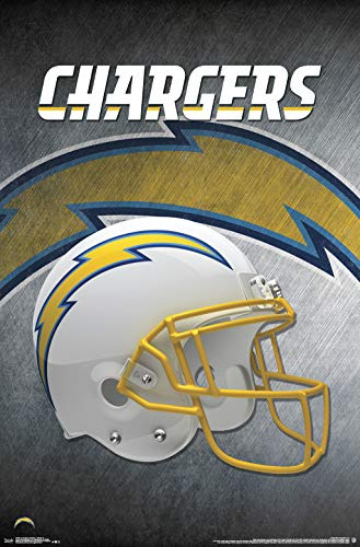 Trends International Nfl Los Angeles Chargers - Casco 19 Wal