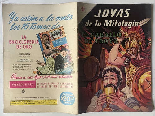 Caballo De Troya, Joyas De La Mitología, Nº 6 Er 1963, Cf3