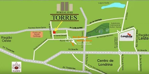 Apartamento Com 3 Dormitórios À Venda, 55 M² Por R$ 210.000,00 - Santiago - Londrina/pr - Ap0101