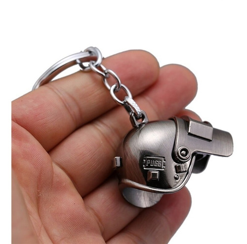 6 Cascos Coleccionables De Pubg Llaveros 4x3 Cm. De Acero