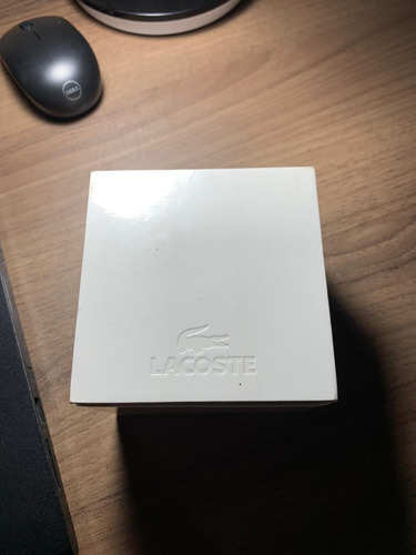 Relógio Lacoste Masculino Borracha Vermelho