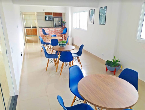 Imagem 3 de 10 de Apartamento, 2 Dorms Com 55 M² - Caiçara - Praia Grande - Ref.: Vno257 - Vno257