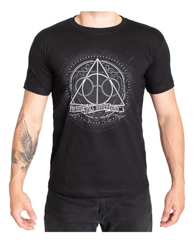 Camiseta Harry Potter Reliquias Da Morte