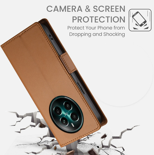 Funda Para Teléfono Oppo Realme P1 5g Con Tapa De Piel Sintética, Protección A Prueba De Golpes