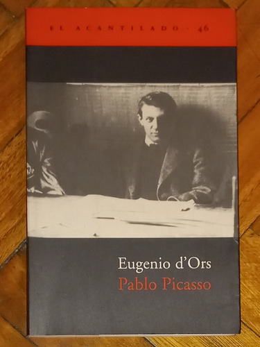 Eugenio D'ors/ Pablo Picasso/ Acantilado/ Excelente 