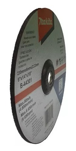 Disco Abrasivo Para Desbaste Metal 9 X 7/8 Makita B44301
