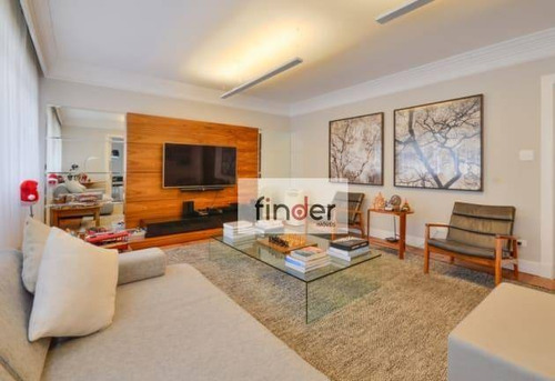 Alfred Na Alameda Fernão Cardim, 346. Apartamento Reformado À Venda, 179m², 3 Dormitórios, 1 Suíte E 2 Vagas. Jardim Paulista. 850m Do Dante Alighieri - Ap13239