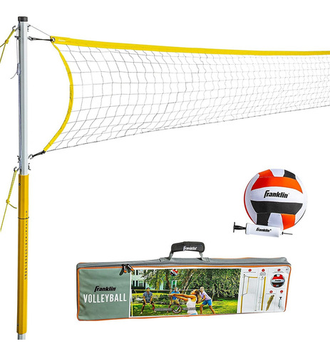 Set De Voley Franklin Sports, Pelota Y Red