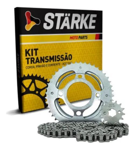 Kit Transmissão Starke 43t-14t 428hx116l Honda Fan 125 09