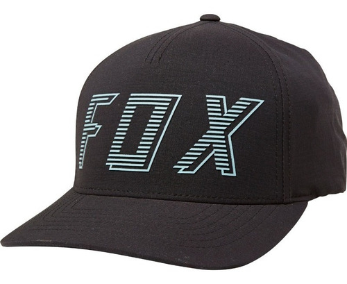 Imagen 1 de 4 de Gorra Fox Barred Flexfit Hat   #23024-001 - Tienda Oficial