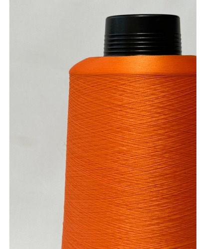 Kit Fio Overloque 500g - 10 Cones Colorido Cor Laranja