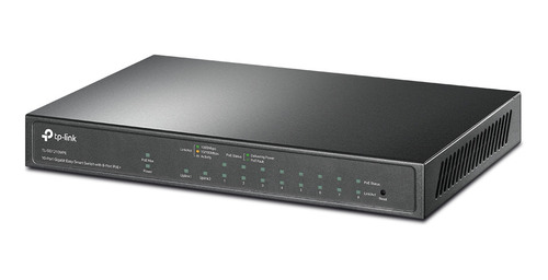 Switch Tp-link Tl-sg1210mpe 10 Puertos Gigabit (8 Puertos)