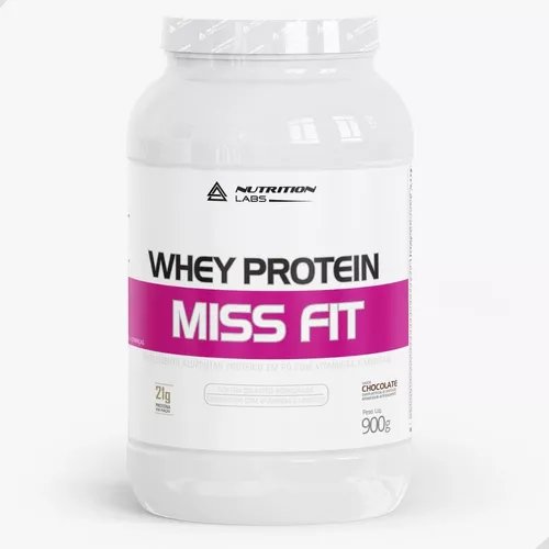Miss Fit Whey Protein Com Colágeno Hidrolisado Na Fórmula