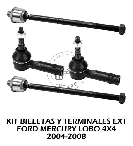 Kit Bieletas Y Terminales Ext Ford Mercury Lobo 4x4 04-08