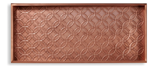 Bandeja Multiusos Bronce Para Botas Zapatos Y Plantas