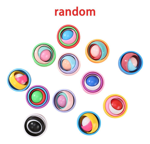 Wf/ Fidget Giroscópico Juguete Giroscópico Fidget Bola 3d