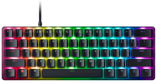 Razer Huntsman Mini Analog Teclado Óptico Gaming 60% Color del teclado Negro Idioma Inglés US