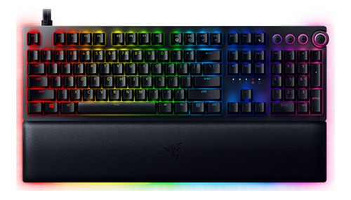 Teclado Para Jogos Razer Huntsman V2 Analógico Com Iluminaçã