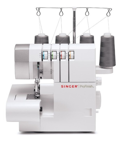 Máquina de coser overlock Singer ProFinish 14CG754 portable blanca 120V