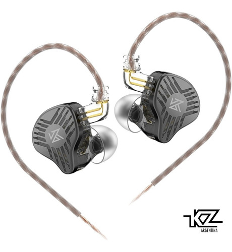 Imagen 2 de 6 de Auriculares Kz Eds In Ears Monitoreo 1dd Sin Microfono