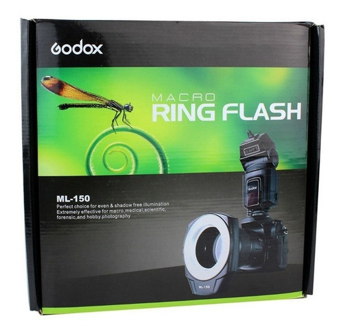 Godox Ml-150 Macro Ring Flash Compatível Com Câmeras Dslr