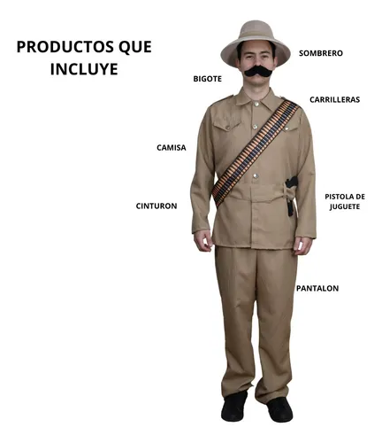 Traje de revolucionario mexicano sale