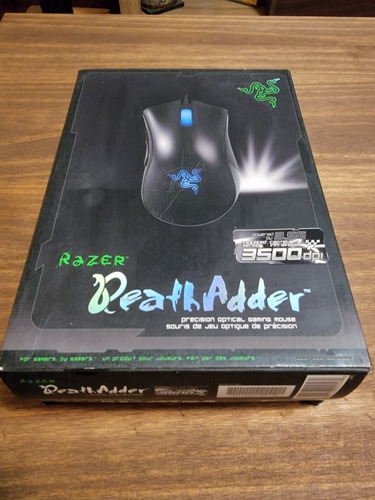 Mouse Razer Deathadder Láser En Caja + Pad Razer Goliathus