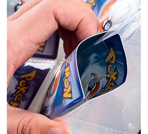 Pokemon Tcg: Carpeta Pokebola Pikachu 50 Folios 4 Bolsillos Pokebola Pikachu Español