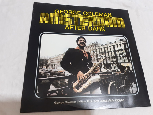 Lp George Coleman Amsterdam After Dark 1985 Excelente