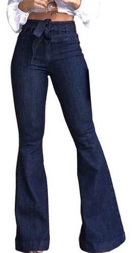 Pantalón De Las Señoras Jeans Boot Cut Mujer Ielgy Ancho Pie