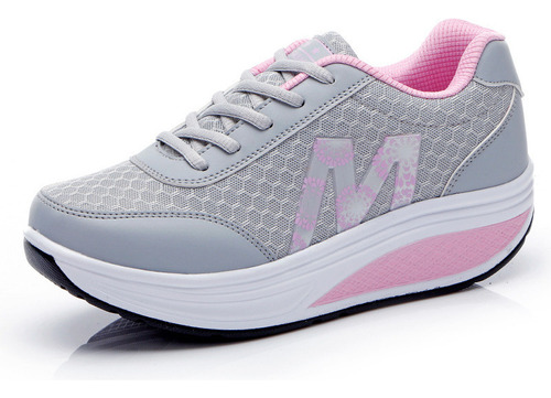 Zapatillas De Tenis Femeninas Transpirables Y Ligeras