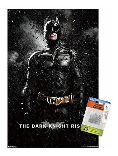 Película De Dc Comics - The Dark Knight Rises - Póster De Pa