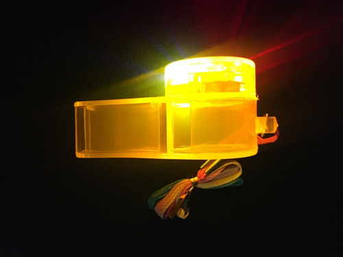 Imagen 4 de 5 de 10 Silbatos Colgantes Led Luminosos Modelo Referi Mundial