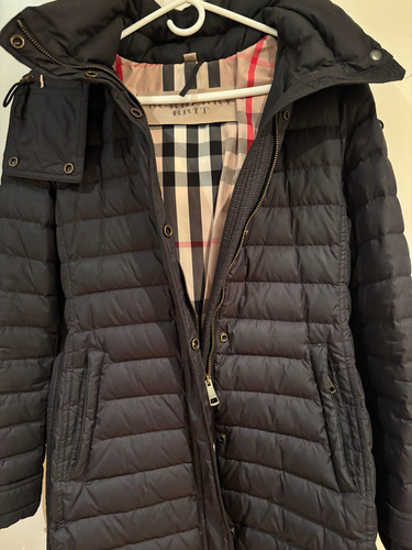 Burberry Camparon Con Cinto Mujer Campera (Usado)