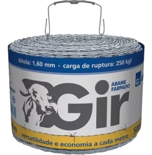 Arame Farpado Gir 250m Gerdau