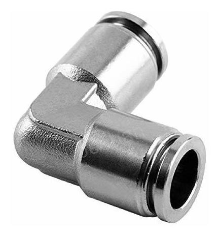 Pneumatic 304 Adaptador Conexion Rapida Para Codo Acero