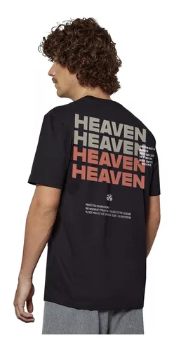 Camiseta John John Masculina Relaxed Drunk Heaven Preta