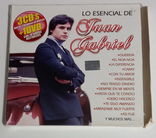 Lote Cds Juan Gabriel Gracias Por Esperar, Mis 40, Esencial (Usado)