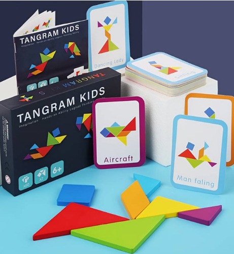 Tangram Rompecabezas Montessori