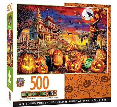 Rompecabeza - Masterpieces Holiday 500 Glow Puzzles Collecti