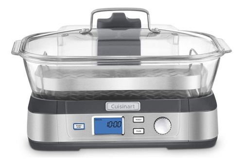 Vaporera Digital De Vidrio Cuisinart Stm- Cookfresh, De Ace.