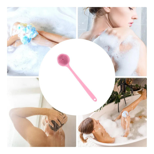 Depurador De Espalda Para Baño Cepillo Exfoliante Corporal D
