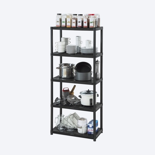 Estante Organizador Rectangular Plastico 5 Repisas 71x170cm