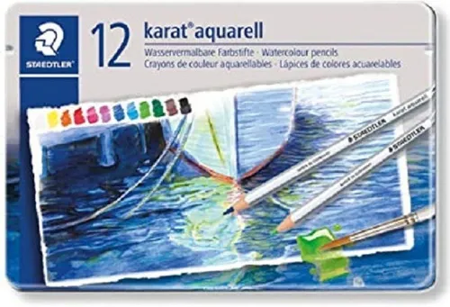 comprar Lapices Staedtler Acuarelables Karat X12 Lata Alemanes