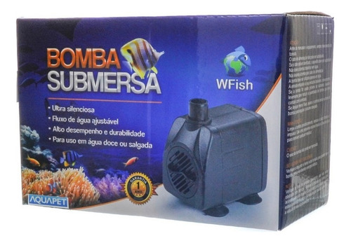 Bomba Submersa Wfish Wf-650 - 650l/h - 220v