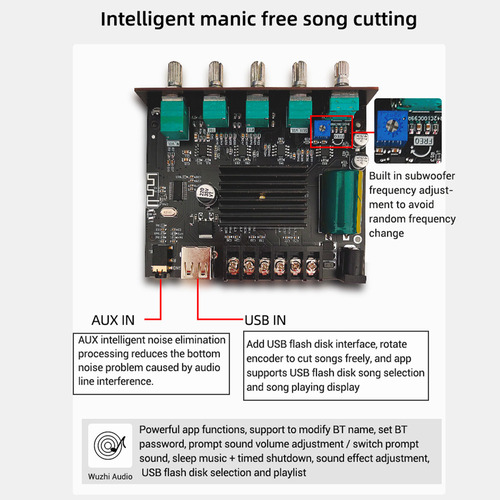 Placa Amplificadora De Audio Tws Bluetooth 2.1 Sound Channel
